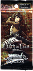 Weiss Schwarz Attack on Titan Booster Pack